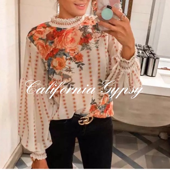 Floral Blouse - Picture 5 of 16